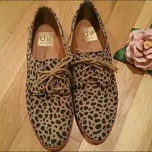 Dolce Vita Leopard Oxfords